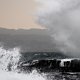 A blow hole on the South coast of Australia erupts with a 10 meter high fountain. From here on South, there is nothing but ocean until Antarctica.